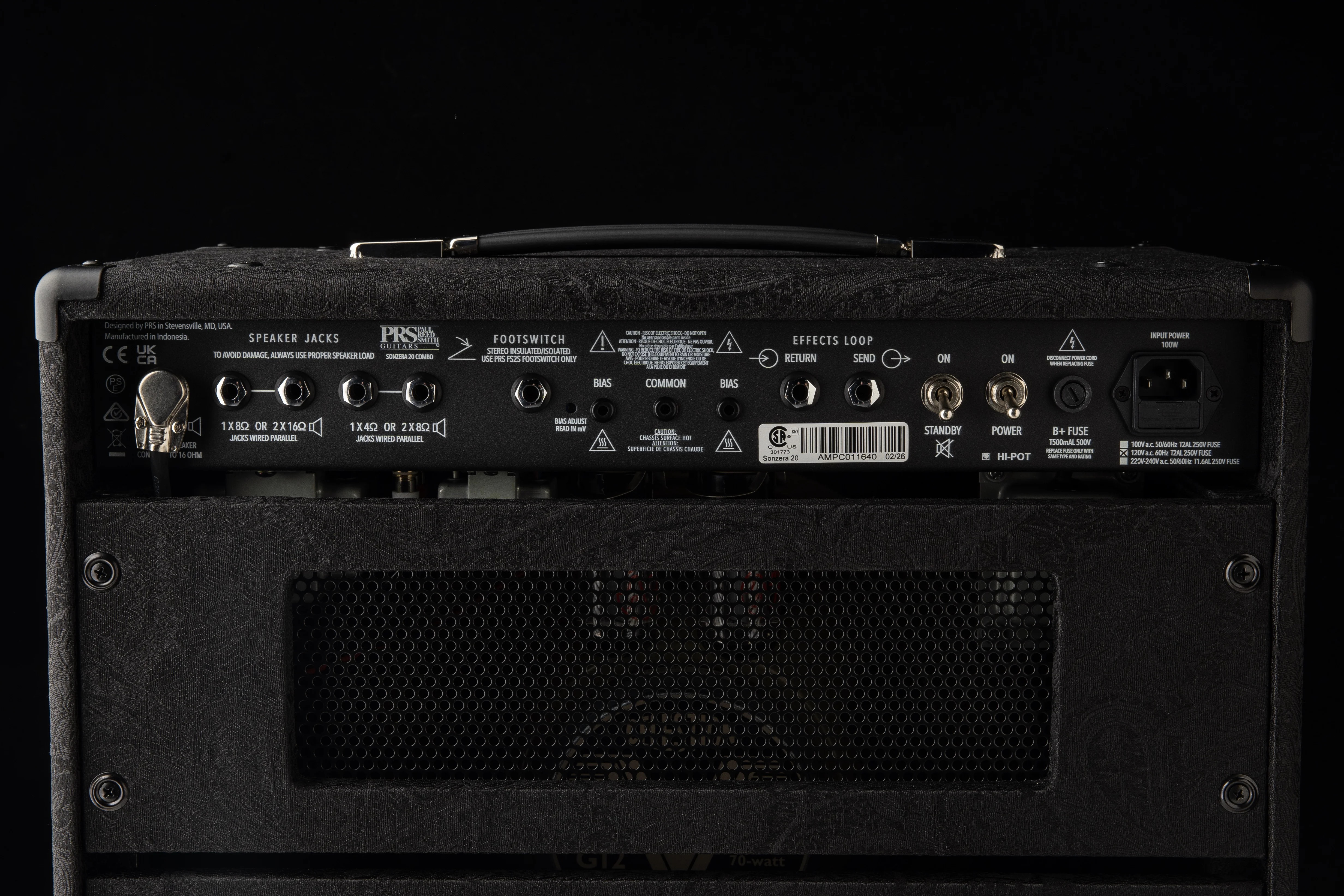 Sonera II 20W Combo LTD Black Paisley